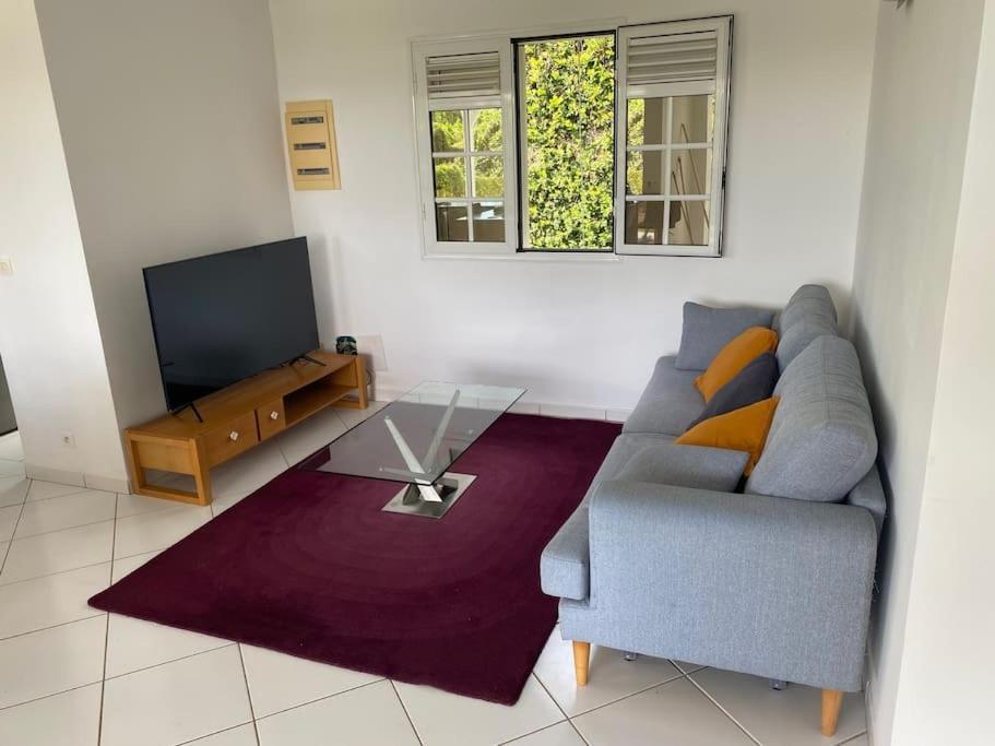 Les Terrasses De Maelle - Jolie Villa F4 Vue Mer Riviere-Salee ภายนอก รูปภาพ